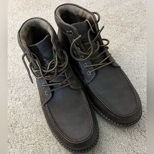 Eastland Dark Brown Leather Men's Boots